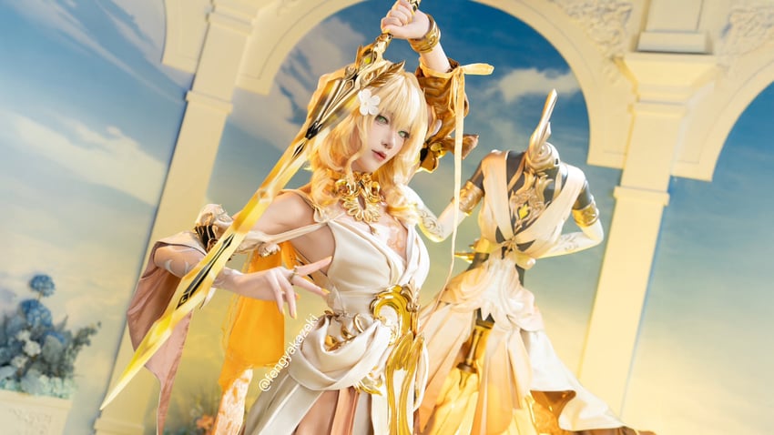 aglaea (honkai and 1 more) by fengyakazeki_(photographer)