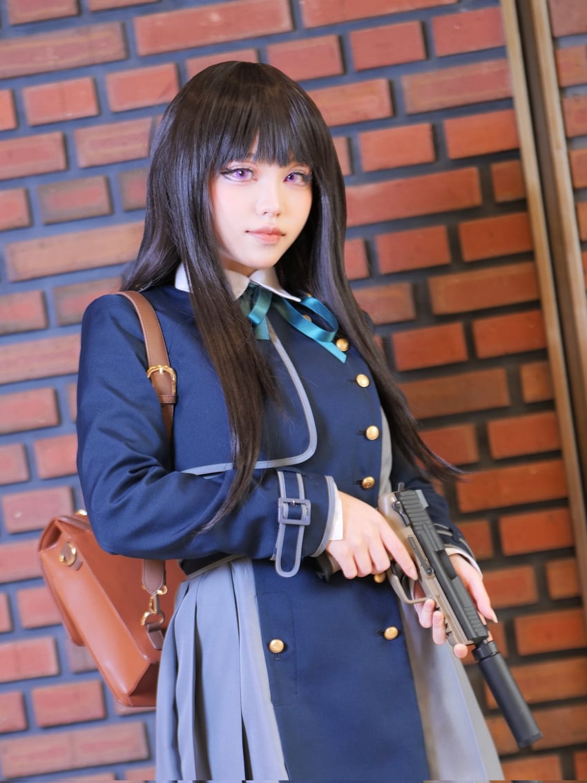 inoue takina (lycoris recoil) by saki_miyo