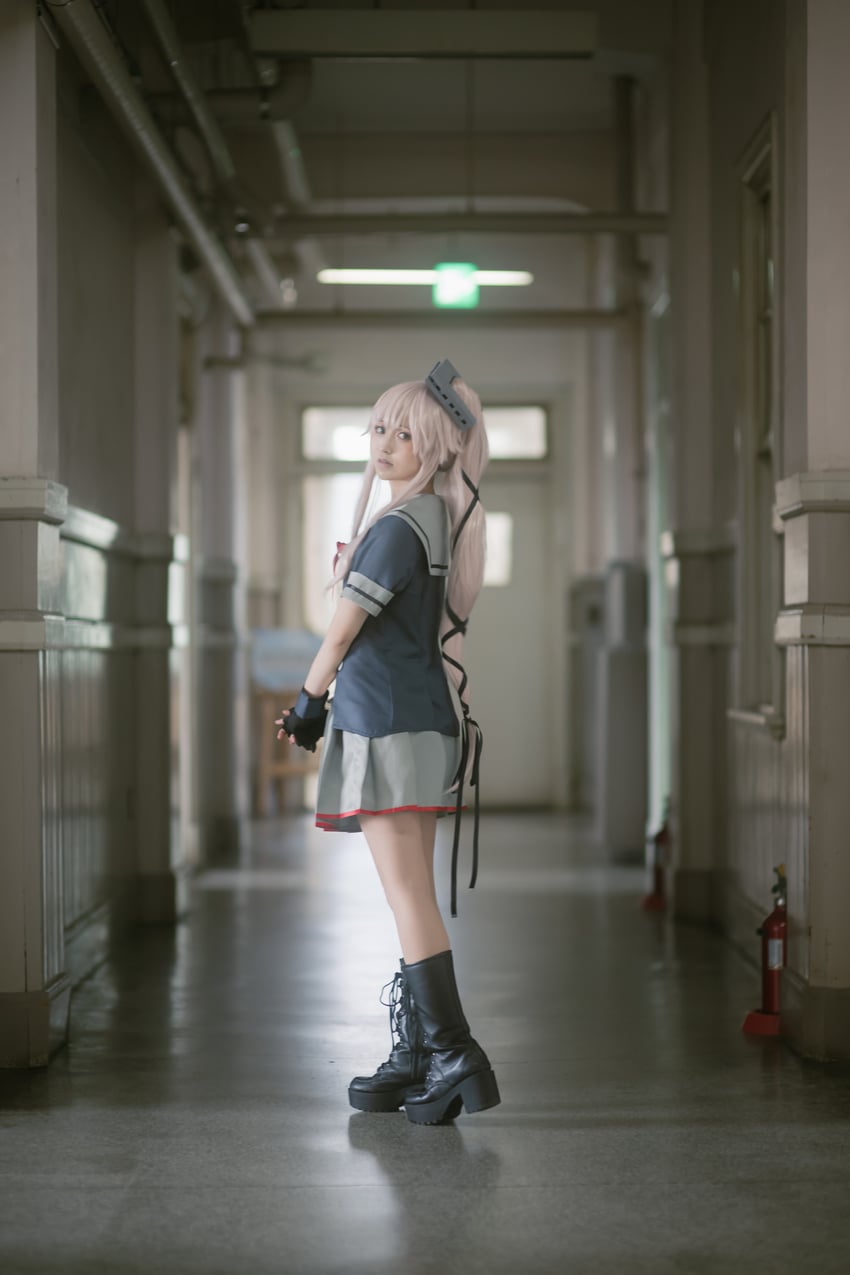 yura and yura kai ni (kantai collection) by litonagi_(photographer)