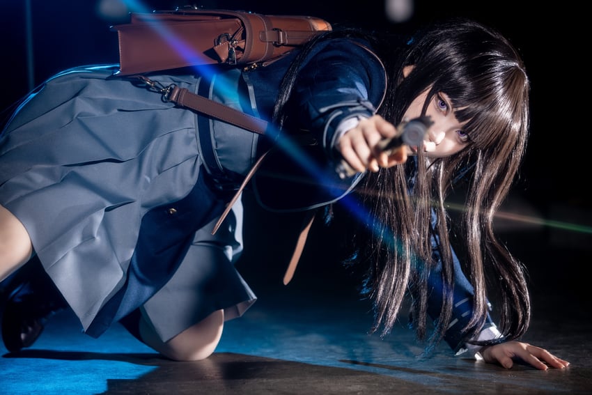 inoue takina (lycoris recoil) by saki_miyo