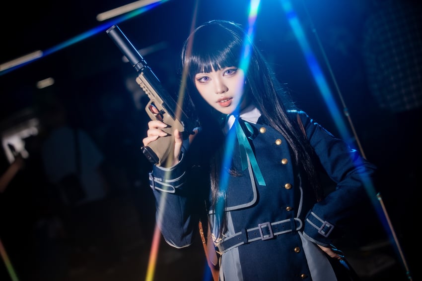 inoue takina (lycoris recoil) by saki_miyo