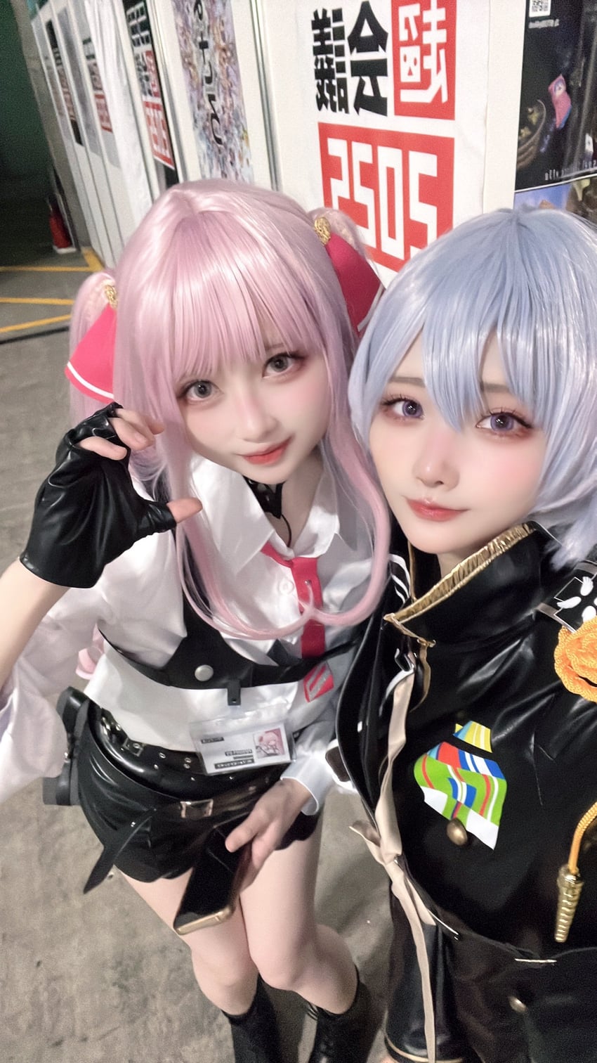 liliweiss and yuni (goddess of victory: nikke) by nil_cosplay and p10x10q