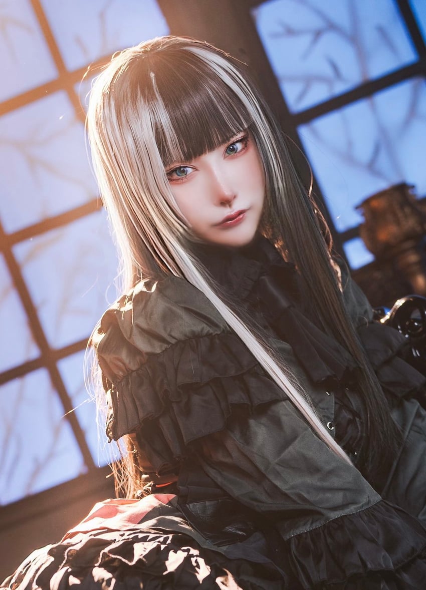 juufuutei raden (hololive and 1 more) by hinata_(xxxuxx_oxxo) and liptonton_nana_(photographer)