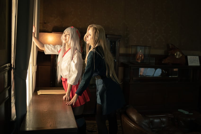 shoukaku, hornet, and shoukaku kai ni (kantai collection) by girasol6971, litonagi_(photographer), and marie_morinaga3