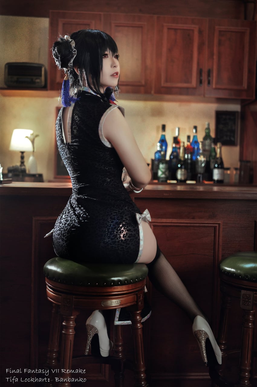 tifa lockhart (final fantasy and 2 more) by banbanko