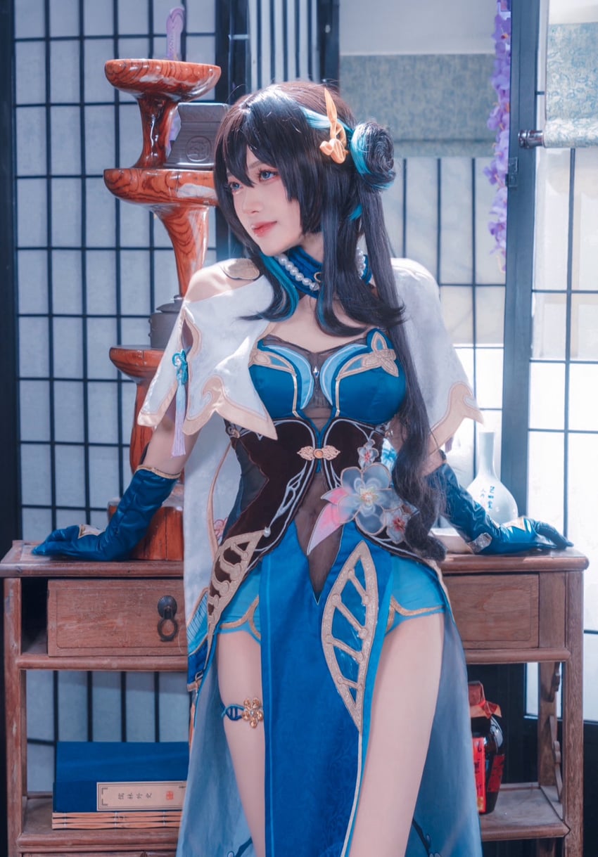 ruan mei (honkai and 1 more) by yume_3523