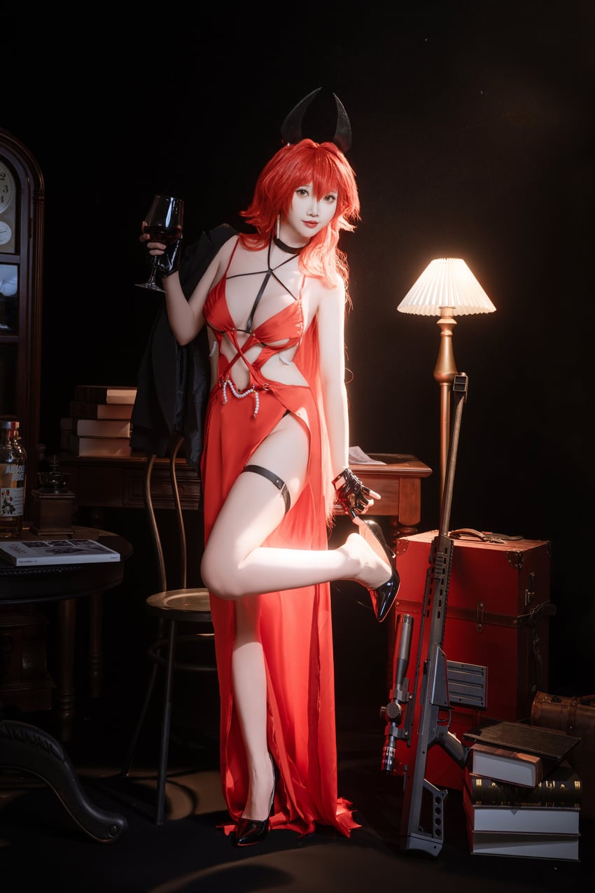 red hood (goddess of victory: nikke) by mianzelizer