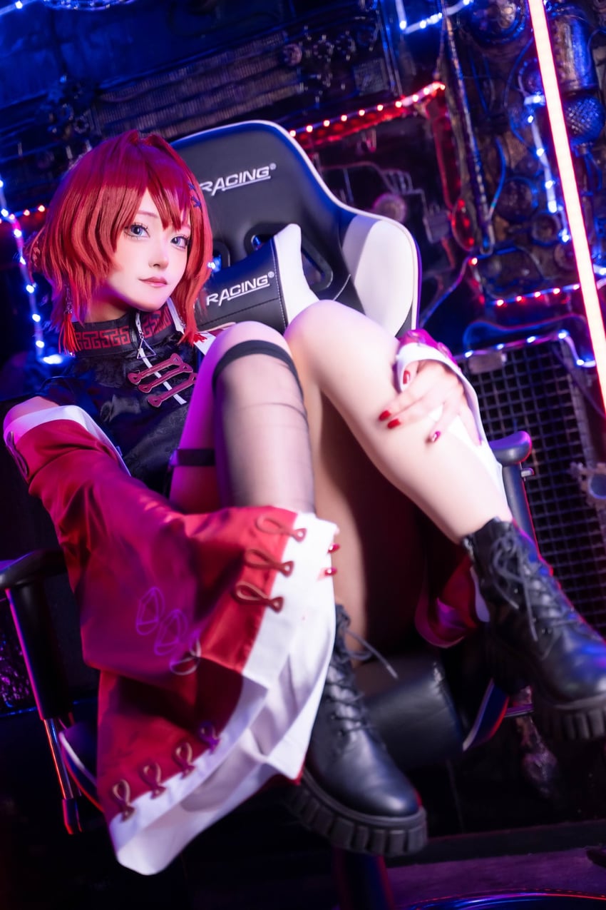 ange katrina (nijisanji) by namano_archer_(photographer) and tanaka_taro_(tanaka_164)