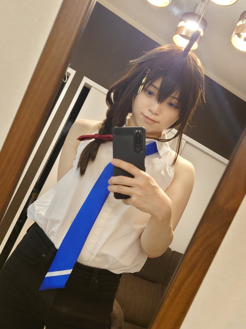 shigure and shigure kai ni (kantai collection) by shiratama_(matcos_feli_)